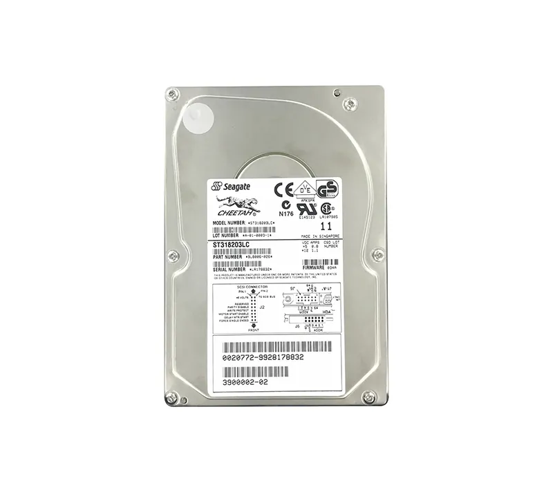 3900002 - Sun 18.2GB 10000RPM Ultra-160 SCSI LVD Hot-Pluggable 80-Pin…