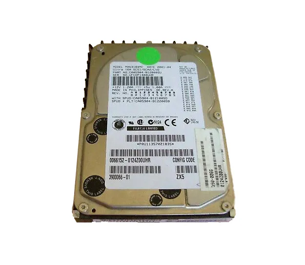 3900066-02 - Sun 18.2GB 10000RPM Ultra-160 SCSI LVD Hot-Pluggable 80-…