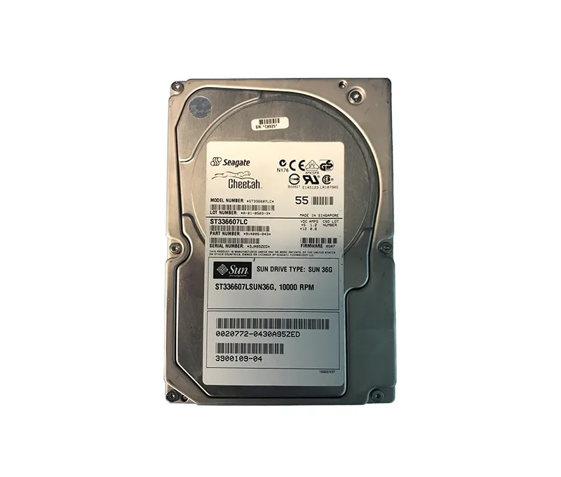 3900109-01 - Sun 36.4GB 10000RPM Ultra-320 SCSI LVD Hot-Pluggable 80-…