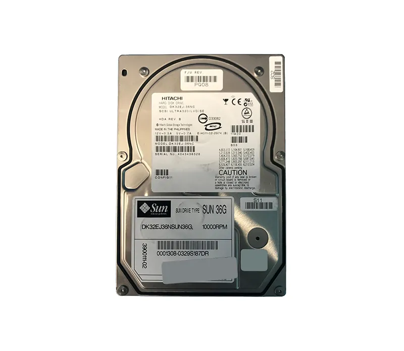 3900111-02 - Sun 36.4GB 10000RPM Ultra-320 SCSI LVD Hot-Pluggable 80-…