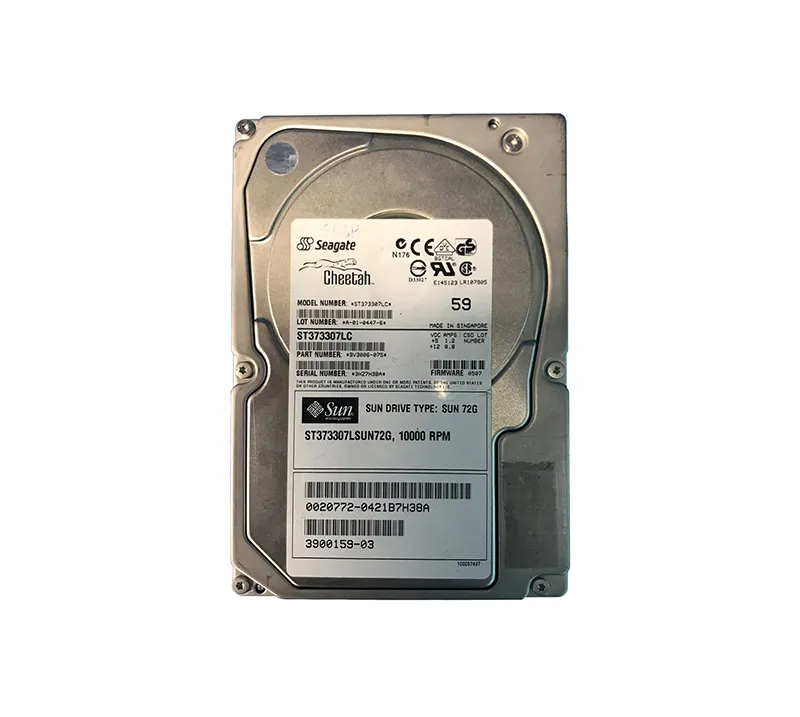 3900159-03 - Sun 73GB 10000RPM Ultra-320 SCSI LVD Hot-Pluggable 80-Pi…