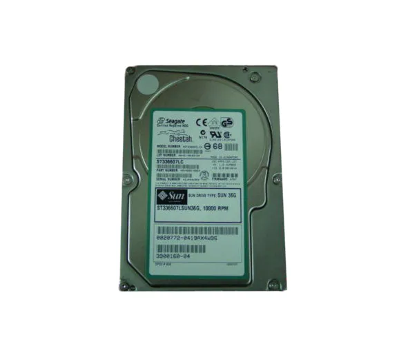 3900160-01 - Sun 36.4GB 10000RPM Ultra-160 SCSI LVD Hot-Pluggable 80-…