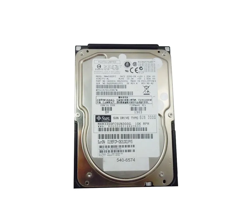 3900258 - Sun 300GB 10000RPM Fibre Channel 2GB/s 8MB Cache 3.5-inch H…
