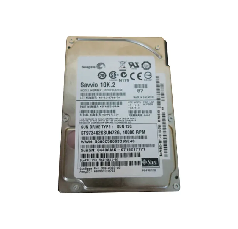 3900323-02 - Sun 73GB 10000RPM SAS 3Gb/s 2.5-inch Hard Drive