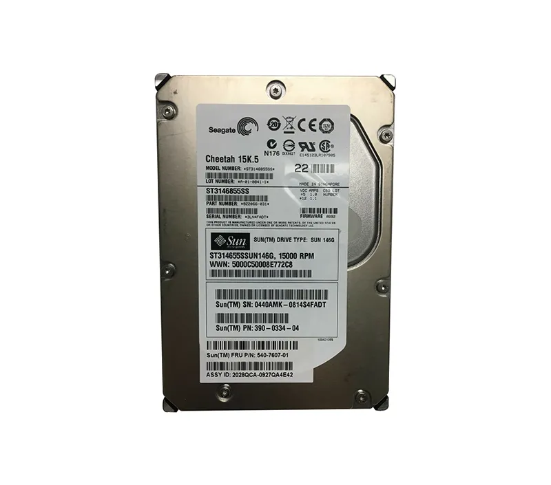 3900334 - Sun 146GB 15000RPM SAS 3GB/s Hot-Pluggable 3.5-inch Hard Dr…