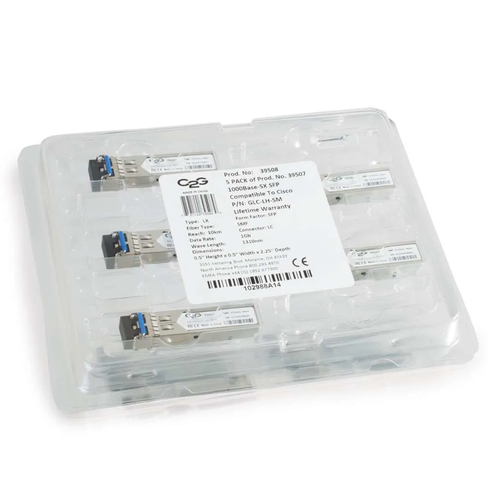39508 - Cables To Go 1000Base-LX/LH SFP Transceiver Module