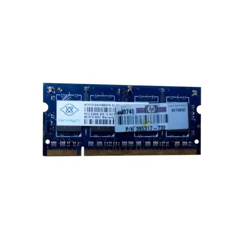 395317-732 - HP 512MB DDR2-667MHz PC2-5300 non-ECC Unbuffered CL5 200…