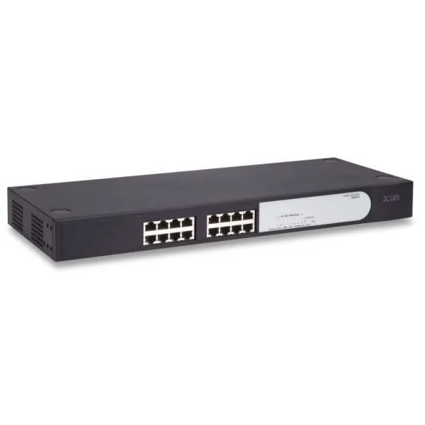 3CBLUG24A - 3Com Baseline 2824 24-Ports Gigabit Ethernet Unmanaged Ne…