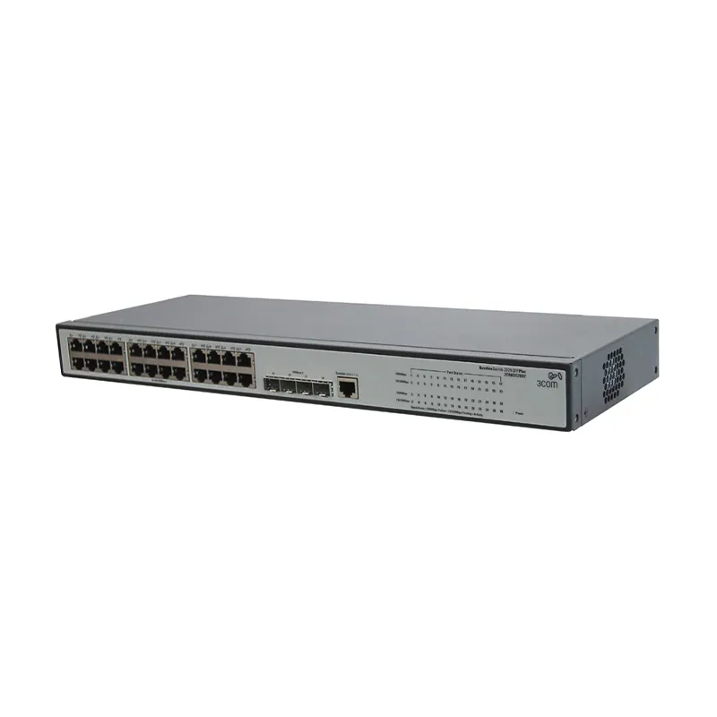 3CRBSG2893 - 3Com Baseline Plus 2928 Gigabit Ethernet Switch 24 Ports…