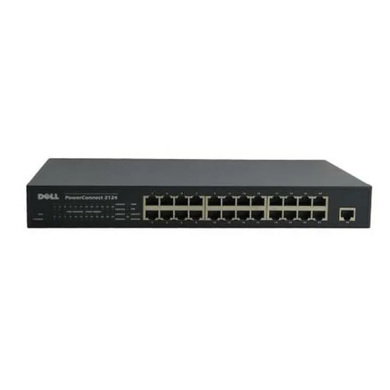 3N347 - Dell PowerConnect 2124 24-Ports Fast 10/100BaseT + 1-Port 10/…