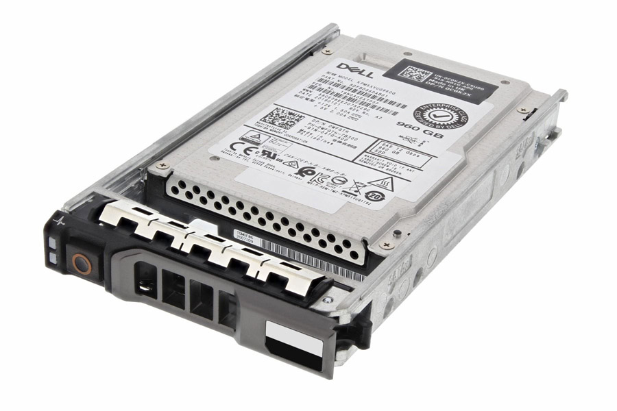 400-ANNX - Dell 960GB Multi-Level Cell (MLC) SAS 12Gb/s Hot-Swappable…