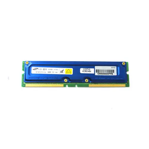402833-664 - HP 128MB RDRAM-600MHz PC600 ECC 184-Pin RIMM Memory Modu…