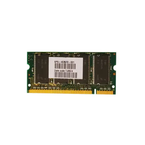 403573-001 - HP 256MB DDR-333MHz PC2700 non-ECC Unbuffered CL2 200-Pi…