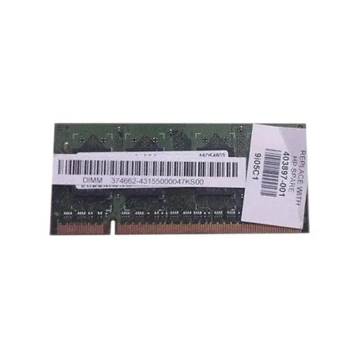 403897-001 - HP 512MB DDR2-533MHz PC2-4200 non-ECC Unbuffered CL4 200…
