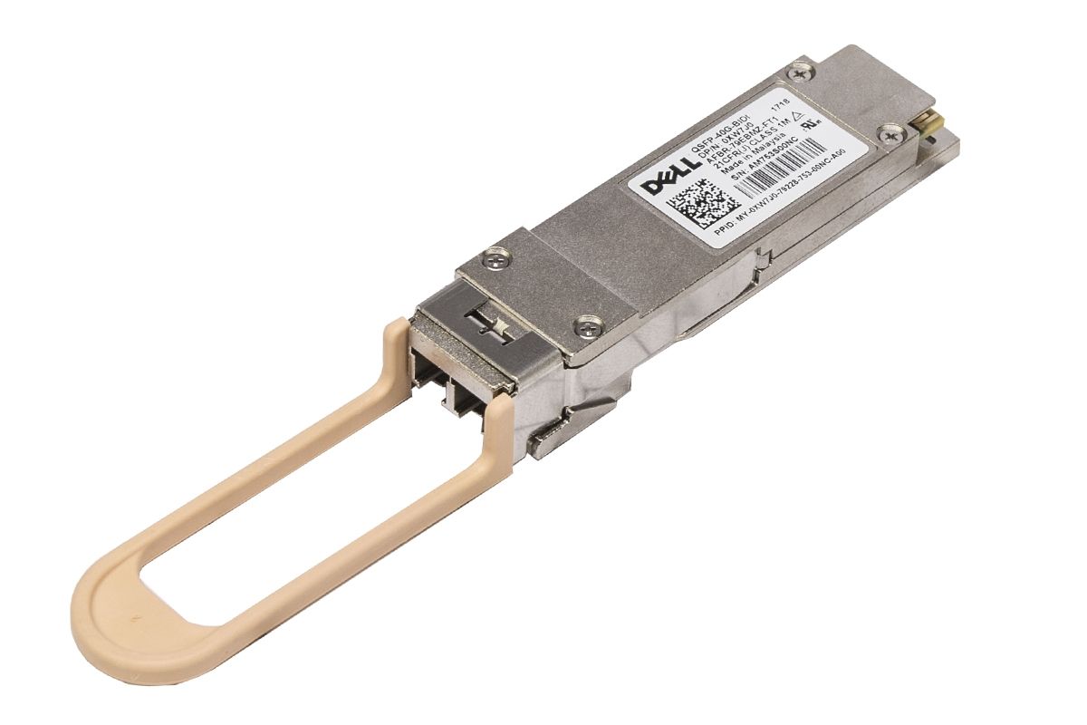 407-BBYC - Dell 40GbE QSFP LC Duplex MMF 100m OM3 or 150m OM4 Transce…