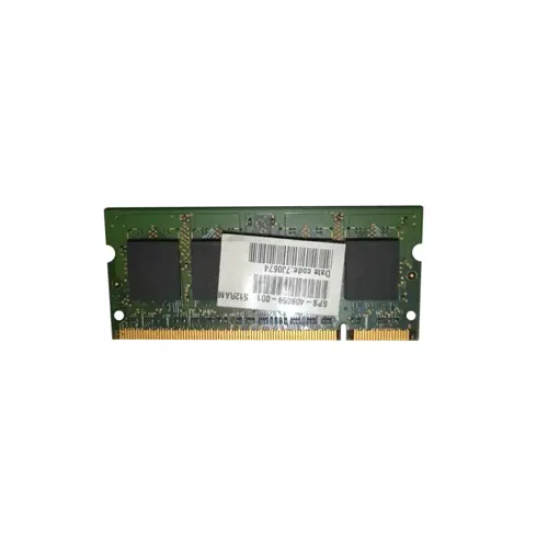409059-001 - HP 512MB DDR2-667MHz PC2-5300 non-ECC Unbuffered CL5 200…