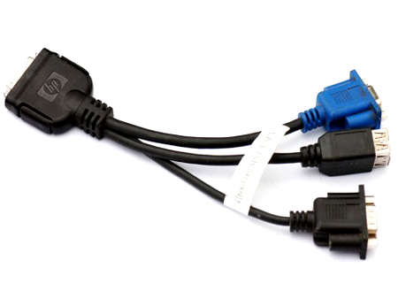 416003-001 - HP Local I/O Diagnostic Adapter Cable (SUV) for HP ProLi…