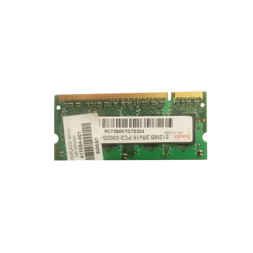 417054-001 - HP 512MB DDR2-667MHz PC2-5300 non-ECC Unbuffered CL5 200…