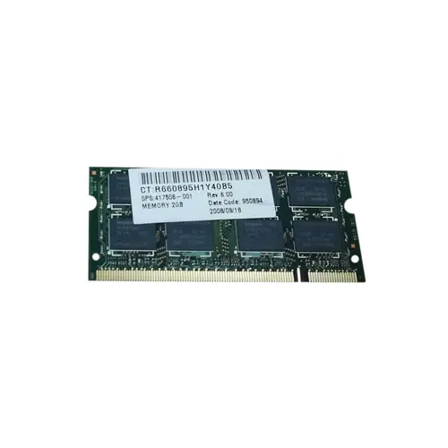 417506-001 - HP 2GB DDR2-667MHz PC2-5300 non-ECC Unbuffered CL5 200-P…