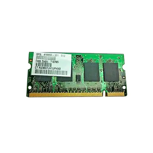 418855-001N - HP 512MB DDR2-667MHz PC2-5300 non-ECC Unbuffered CL5 20…
