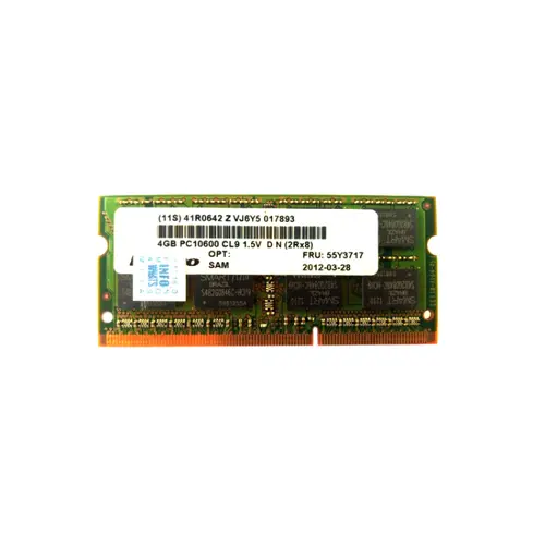41R0642 - IBM Lenovo 4GB DDR3-1333MHz PC3-10600 Non-ECC Unbuffered CL…