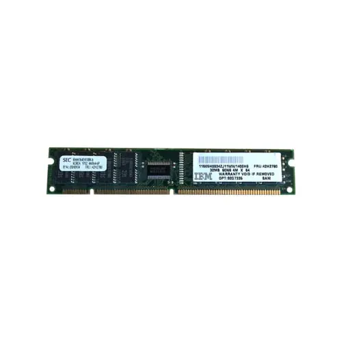 42H2780 - IBM 32MB 60ns 168-Pin EDO DIMM Memory Module