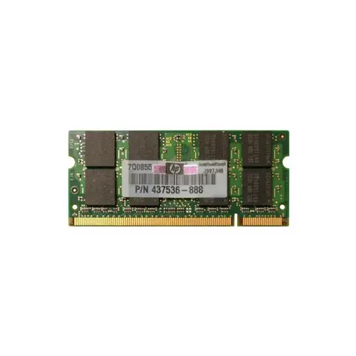 437536-888 - HP 2GB DDR2-667MHz PC2-5300 non-ECC Unbuffered CL5 200-P…