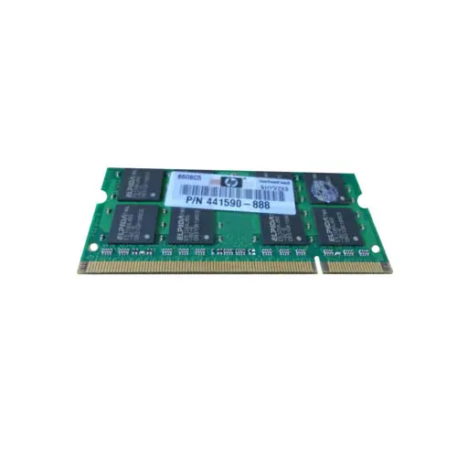 441590-888 - HP 1GB DDR2-667MHz PC2-5300 non-ECC Unbuffered CL5 200-P…