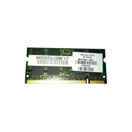 451738-001 - HP 1GB DDR2-667MHz PC2-5300 non-ECC Unbuffered CL5 200-P…