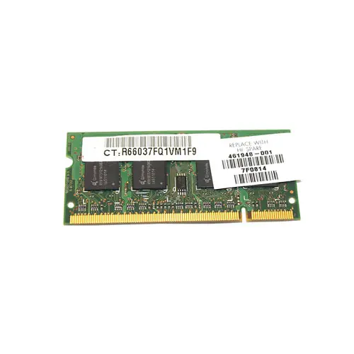 461948-001 - HP 512MB DDR2-667MHz PC2-5300 non-ECC Unbuffered CL5 200…