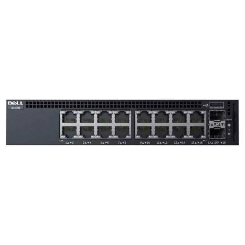 463-5910 - Dell Networking X1018P 16-Port Managed Rack-Mountable Netw…