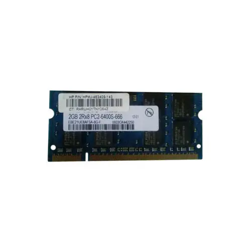 463409-143 - HP 2GB DDR2-800MHz PC2-6400 non-ECC Unbuffered CL6 200-P…