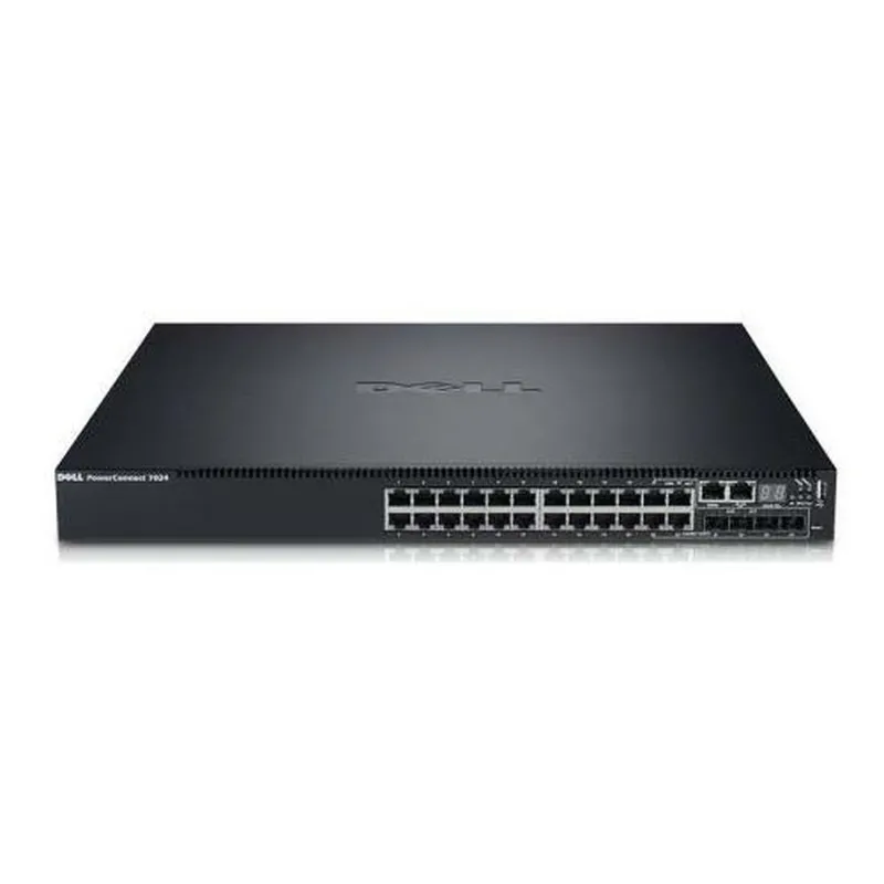 469-4253 - Dell PowerConnect 7024 24-Ports 1GBe SFP Network Managed S…
