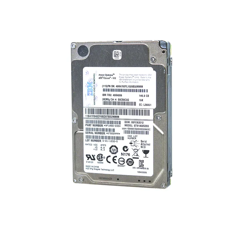 44V6845 - IBM 146GB 15000RPM SAS 2.5-inch Hard Drive