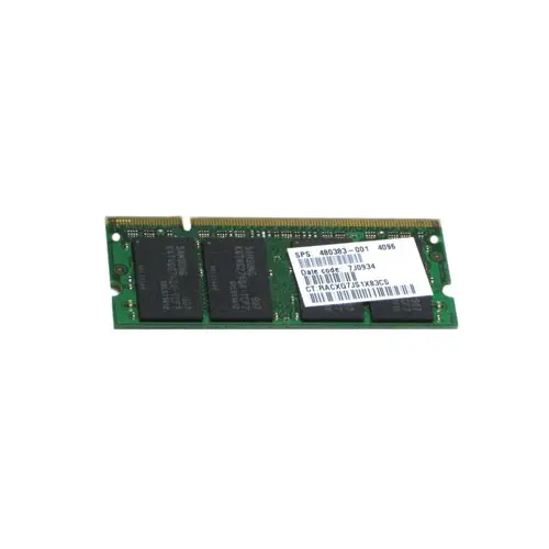 480383-001 - HP 4GB DDR2-800MHz PC2-6400 non-ECC Unbuffered CL6 200-P…