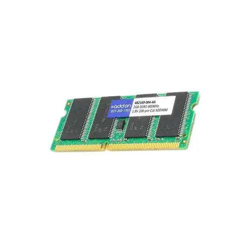 482169-004 - HP 2GB DDR2-800MHz PC2-6400 non-ECC Unbuffered CL6 200-P…