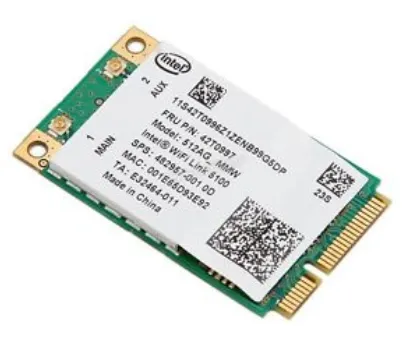 482957-001 - HP Wi-Fi Link 5100 802.11a/b/g Mini PCI-Express WLAN Wir…