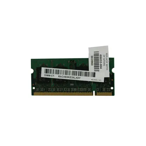 485032-004 - HP 1GB DDR2-800MHz PC2-6400 non-ECC Unbuffered CL6 200-P…