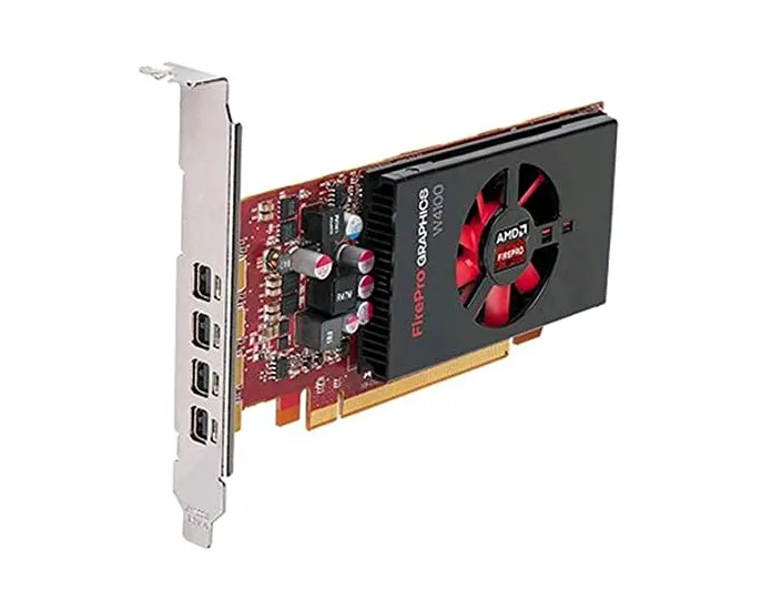 490-BCHO - Dell 2GB AMD FirePro W4100 GDDR5 4x DisplayPort PCI-Expres…