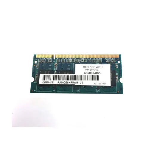 497762-RR1 - HP 1GB DDR2-800MHz PC2-6400 non-ECC Unbuffered CL6 200-P…