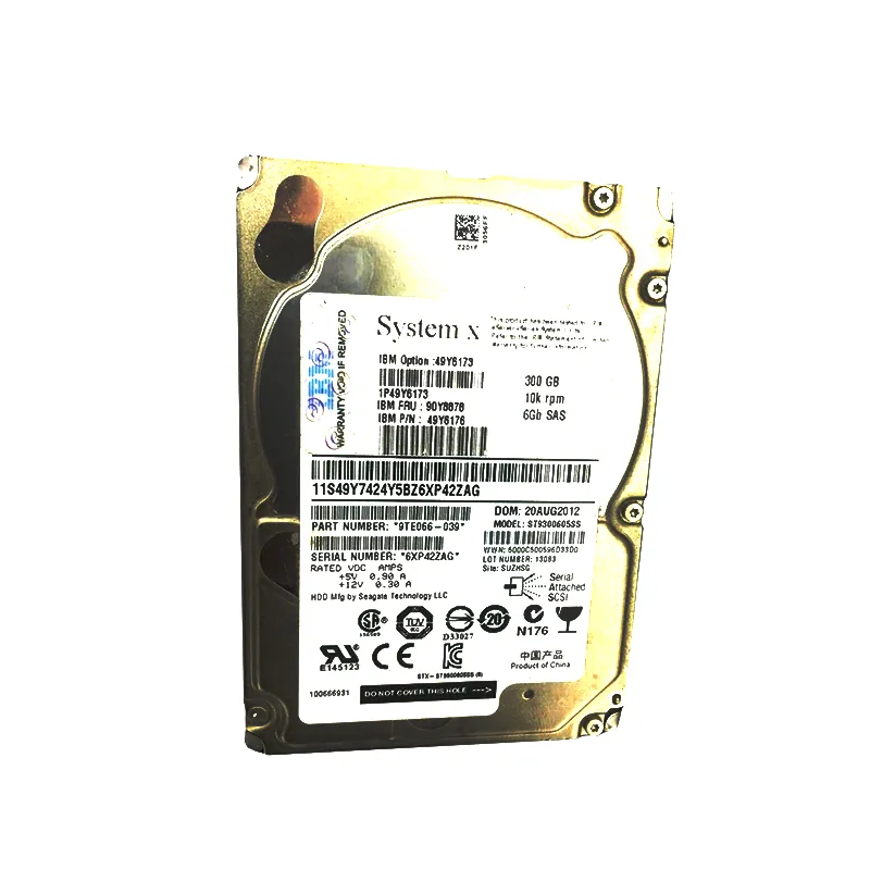 652566-001 - HP 300GB 10K SAS 6Gb/s Hot Swap 2.5-in HDD with SC