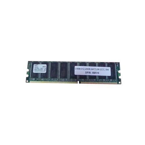 4W616 - Dell 512MB 66MHz PC66 non-ECC Unbuffered CL2.5 184-Pin DIMM M…