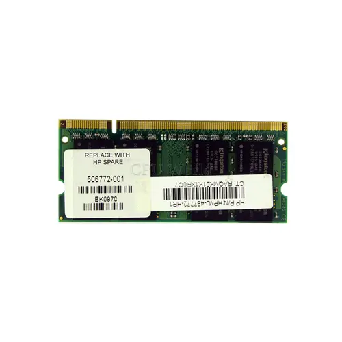 506772-001 - HP 2GB DDR2-800MHz PC2-6400 non-ECC Unbuffered CL6 200-P…