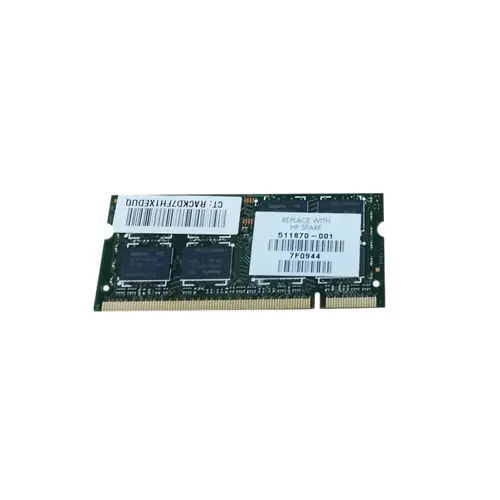 511870-001 - HP 2GB DDR2-800MHz PC2-6400 non-ECC Unbuffered CL6 200-P…