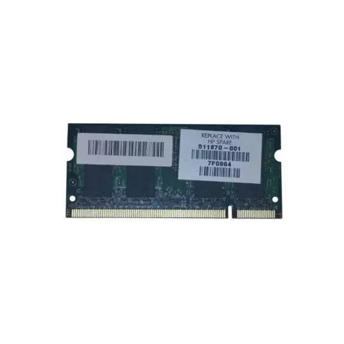 511870-001N - HP 2GB DDR2-800MHz PC2-6400 non-ECC Unbuffered CL6 200-…