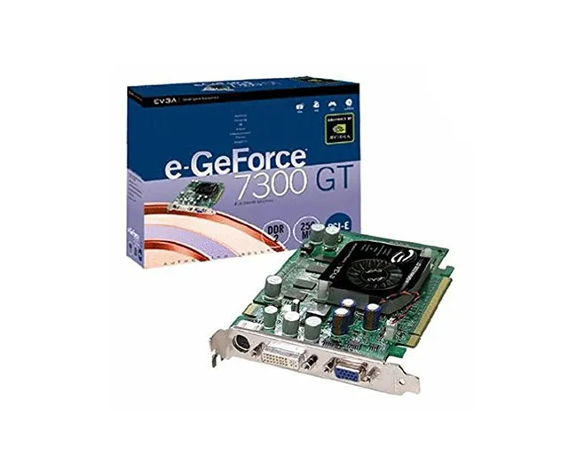 512-P2-N447-KR - EVGA GeForce 7300 GT 512MB GDDR2 128-Bit SLI Support…