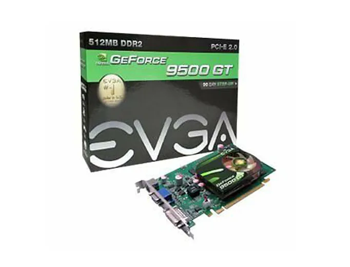 512-P3-N953-KR - EVGA GeForce 9500 GT 512MB DDR2 PCI Express 2.0 DVI/…