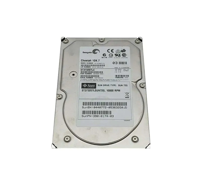 540-5455 - Sun 73GB 10000RPM Ultra-320 SCSI LVD Hot-Pluggable 80-Pin …
