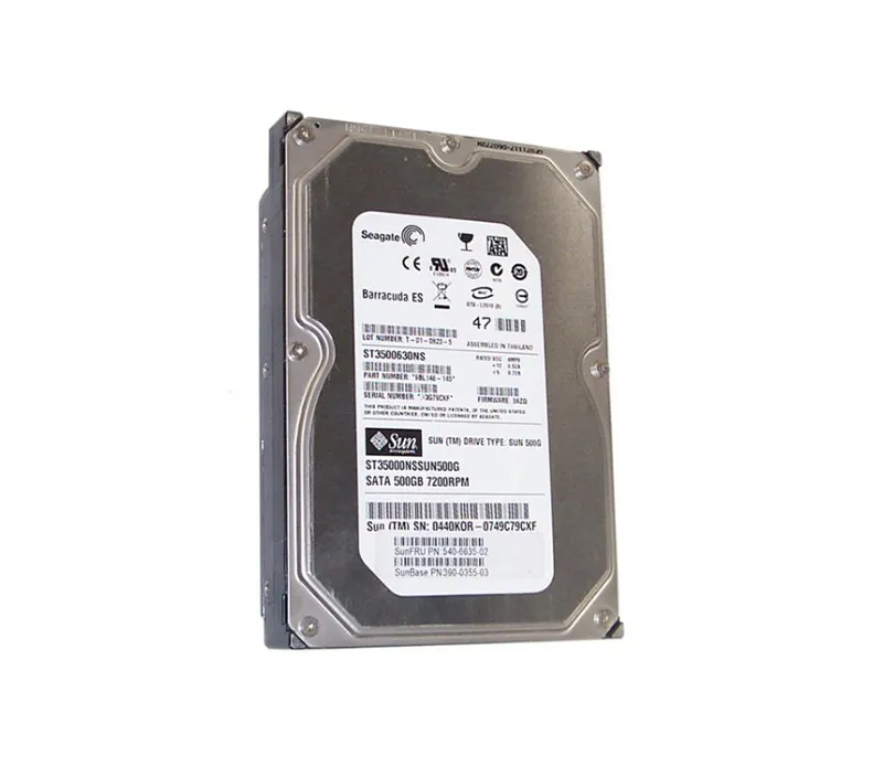 540-6635-03 - Sun 500GB 7200RPM SATA 3GB/s 16MB Cache 3.5-inch Hard D…