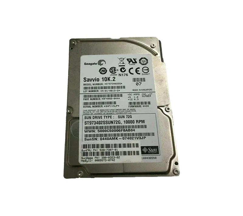 540-7307 - Sun 73GB 10000RPM SAS 3Gb/s 2.5-inch Hard Drive